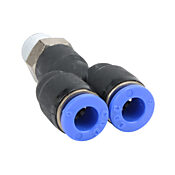 Pneumatic Push-to-connect Fitting: 5/pk, Y (PN# MY6M-18R)