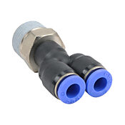Pneumatic Push-to-connect Fitting: 5/pk, Y (PN# MY6M-38R)