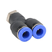 Pneumatic Push-to-connect Fitting: 5/pk, Y (PN# MY6M-M5)
