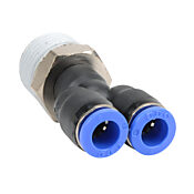 Pneumatic Push-to-connect Fitting: 5/pk, Y (PN# MY8M-12R)