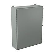 Корпус: 48 x 36 x 12 дюймов, настенное крепление, углеродистая сталь (PN# N12483612)