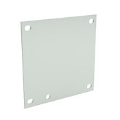 Subpanel: 4.25 x 4.25in, 14 gauge, galvanized steel (PN# N1P0606G)