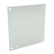 Subpanel: 6.25 x 6.25in, 14 gauge, galvanized steel (PN# N1P0808G)
