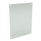 Subpanel: 8.25 x 6.25in, 14 gauge, galvanized steel (PN# N1P0810G)