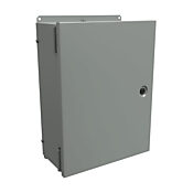 Enclosure: 16 x 12 x 6in, wall mount, carbon steel (PN# N1WS16126)