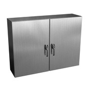 Корпус: 36 x 48 x 12 дюймов, настенное крепление, нержавеющая сталь 304 (PN# N412D364812SSC)