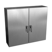 Корпус: 42 x 48 x 12 дюймов, настенное крепление, нержавеющая сталь 304 (PN# N412D424812SSC)