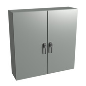 Корпус: 48 x 48 x 12 дюймов, настенное крепление, углеродистая сталь (PN# N412D484812C)