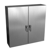 Корпус: 48 x 48 x 12 дюймов, настенное крепление, нержавеющая сталь 304 (PN# N412D484812SSC)