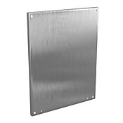 Субпанель: 27 x 21 дюйм, калибр 12, нержавеющая сталь 304 (PN# NP3024SS)