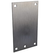 Субпанель: 4,88 x 2,88 дюйма, калибр 14, нержавеющая сталь 304 (PN # P0604SS)