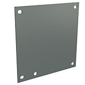 Субпанель: 4,88 x 4,88 дюйма, калибр 14, углеродистая сталь (PN # P0606)