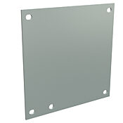 Subpanel: 4.88 x 4.88in, 14 gauge, galvanized steel (PN# P0606G)