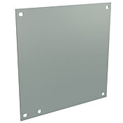 Subpanel: 6.88 x 6.88in, 14 gauge, galvanized steel (PN# P0808G)