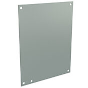 Subpanel: 8.88 x 6.88in, 14 gauge, galvanized steel (PN# P1008G)