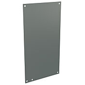 Subpanel: 12.88 x 6.88in, 14 gauge, carbon steel (PN# P1408)
