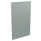 Subpanel: 14.88 x 8.88in, 14 gauge, galvanized steel (PN# P1610G)