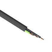 Flexible Multi-conductor Power/control Cable: 12 AWG, cut to length (PN# PMTC-12U-3BK-1)
