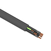 Flexible Multi-conductor Power/control Cable: 14 AWG, cut to length (PN# PMTC-14U-12BK-1)