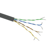 Cat5e Industrial Ethernet Cable: 22 AWG, cut to length (PN# Q5941-1)