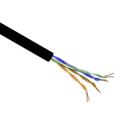 Cat5e Ethernet Cable: 24 AWG, cut to length (PN# Q5943-1)