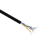 Cat5e Industrial Ethernet Cable: 24 AWG, cut to length (PN# Q5944-1)
