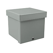 Корпус: 4 x 4 x 4 дюйма, настенное крепление, углеродистая сталь (PN# RSC040404)