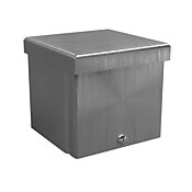 Корпус: 4 x 4 x 4 дюйма, настенное крепление, нержавеющая сталь 304 (PN# RSC040404NKSS)