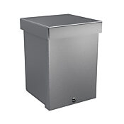 Корпус: 6 x 4 x 4 дюйма, настенное крепление, оцинкованная сталь (PN# RSC040604G)