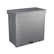 Корпус: 8 x 8 x 4 дюйма, настенное крепление, оцинкованная сталь (PN# RSC080804G)