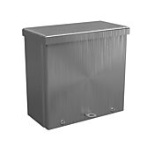 Корпус: 8 x 8 x 4 дюйма, настенное крепление, нержавеющая сталь 304 (PN# RSC080804NKSS)