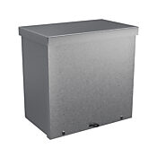 Корпус: 10 x 10 x 6 дюймов, настенное крепление, оцинкованная сталь (PN# RSC101006GNK)