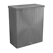 Enclosure: 15 x 12 x 6in, wall mount, 304 stainless steel (PN# RSC121506NKSS)