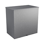 Enclosure: 16 x 16 x 10in, wall mount, galvanized steel (PN# RSC161610G)