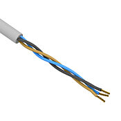 Sensor/actuator Cable: 22 AWG, cut to length (PN# SAC-22-3U-1GY-1)