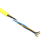 Sensor/actuator Cable: 22 AWG, cut to length (PN# SAC-22-4U-1YL-1)