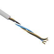 Sensor/actuator Cable: 24 AWG, cut to length (PN# SAC-24-4U-1GY-1)