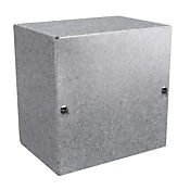 Корпус: 6 x 6 x 4 дюйма, настенное крепление, оцинкованная сталь (PN# SC060604GNK)