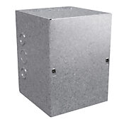 Корпус: 8 x 6 x 6 дюймов, настенное крепление, оцинкованная сталь (PN# SC060806G)