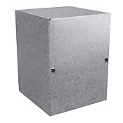 Корпус: 8 x 6 x 6 дюймов, настенное крепление, оцинкованная сталь (PN# SC060806GNK)