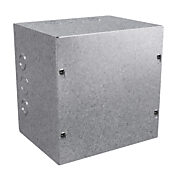 Корпус: 8 x 8 x 6 дюймов, настенное крепление, оцинкованная сталь (PN# SC080806G)