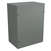 Enclosure: 16 x 12 x 8in, wall mount, carbon steel (PN# SC121608NK)
