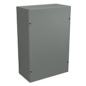 Enclosure: 18 x 12 x 6in, wall mount, carbon steel (PN# SC121806NK)