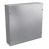 Enclosure: 18 x 18 x 4in, wall mount, galvanized steel (PN# SC181804GNK)