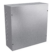 Enclosure: 18 x 18 x 6in, wall mount, galvanized steel (PN# SC181806G)