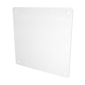 Subpanel: 8 x 8in, 14 gauge, carbon steel (PN# SCE-10N10MP)