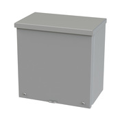 Корпус: 10 x 10 x 6 дюймов, настенное крепление, углеродистая сталь (PN# SCE-10R106)