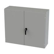 Корпус: 36 x 42 x 12 дюймов, настенное крепление, углеродистая сталь (PN# SCE-364212WFLP)