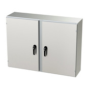 Корпус: 36 x 48 x 12 дюймов, настенное крепление, нержавеющая сталь 304 (PN# SCE-36EL4812SSWFLP)