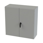 Корпус: 42 x 42 x 16 дюймов, настенное крепление, углеродистая сталь (PN# SCE-424216WFLP)